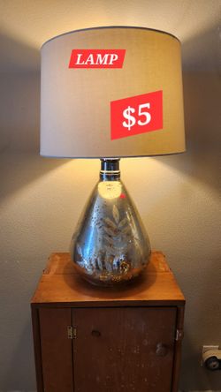 Large Lamp And Shade