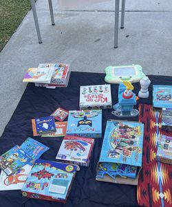 Books and game Boards, Puzzles