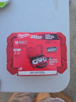 Milwaukee hole dozer multi metal 10 pc