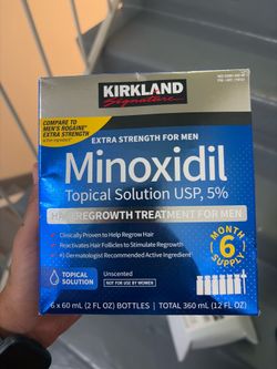 Kirkland Minoxidil 6 Months Program