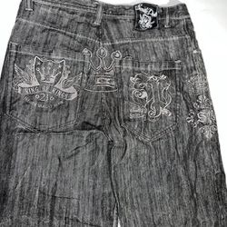 Vintage Southpole Jeans Rare Size 36 X 30 Kings Of Kings Baggy Y2k