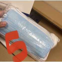 Face Masks $5 Box of 50