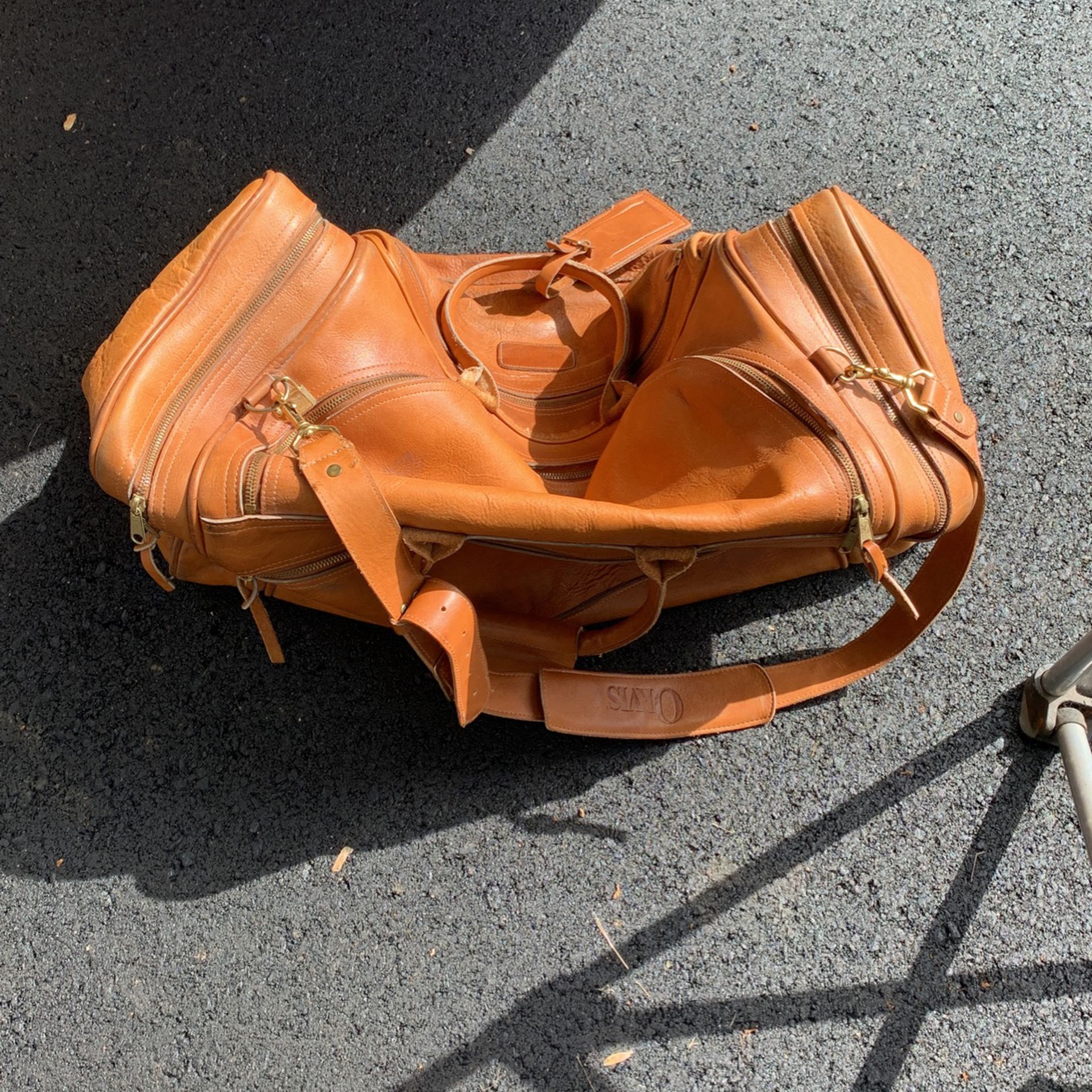 Orvis Duffle Bag Leather