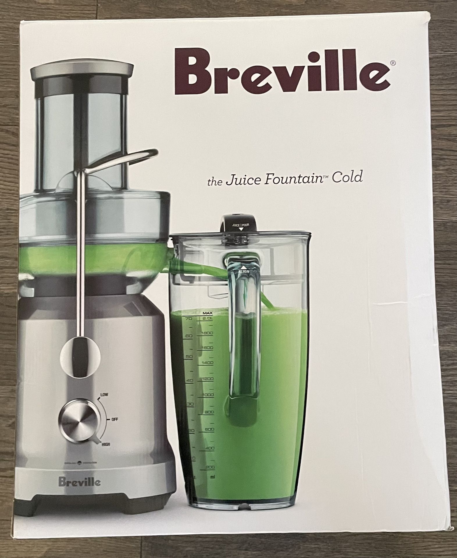 Breville® Juice Fountain Cold Plus Stainless Steel Juicer