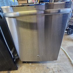 GE Top Control Built-In Tall Tub Dishwasher in Fingerprint Resistant Stainless