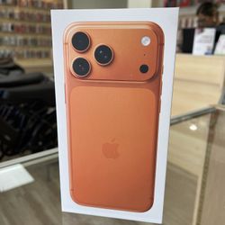 iPhone 17 Pro Max Orange 256GB Unlocked! Finance It Today! $50 Down 