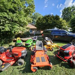 Riding Lawnmower Zeroturn Garden Tractor