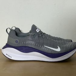 Nike ReactX Infinity Run 4 TB Cool Grey Purple Sneakers FJ1221-010 Men’s Size 13