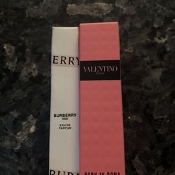 New Perfume Burberry Her and Valentino 
