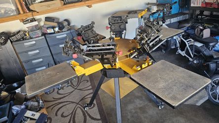 Vastex Silk Screen Press