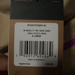 North Face Rain Jacket 