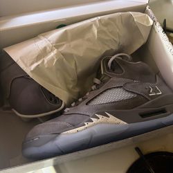Jordan 5 wolf grey