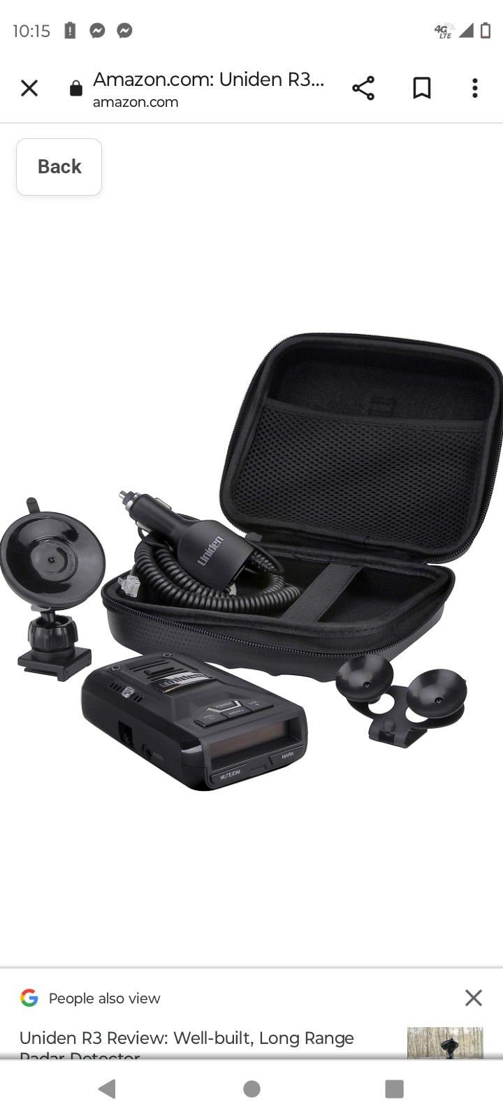 Uniden Radar Detector