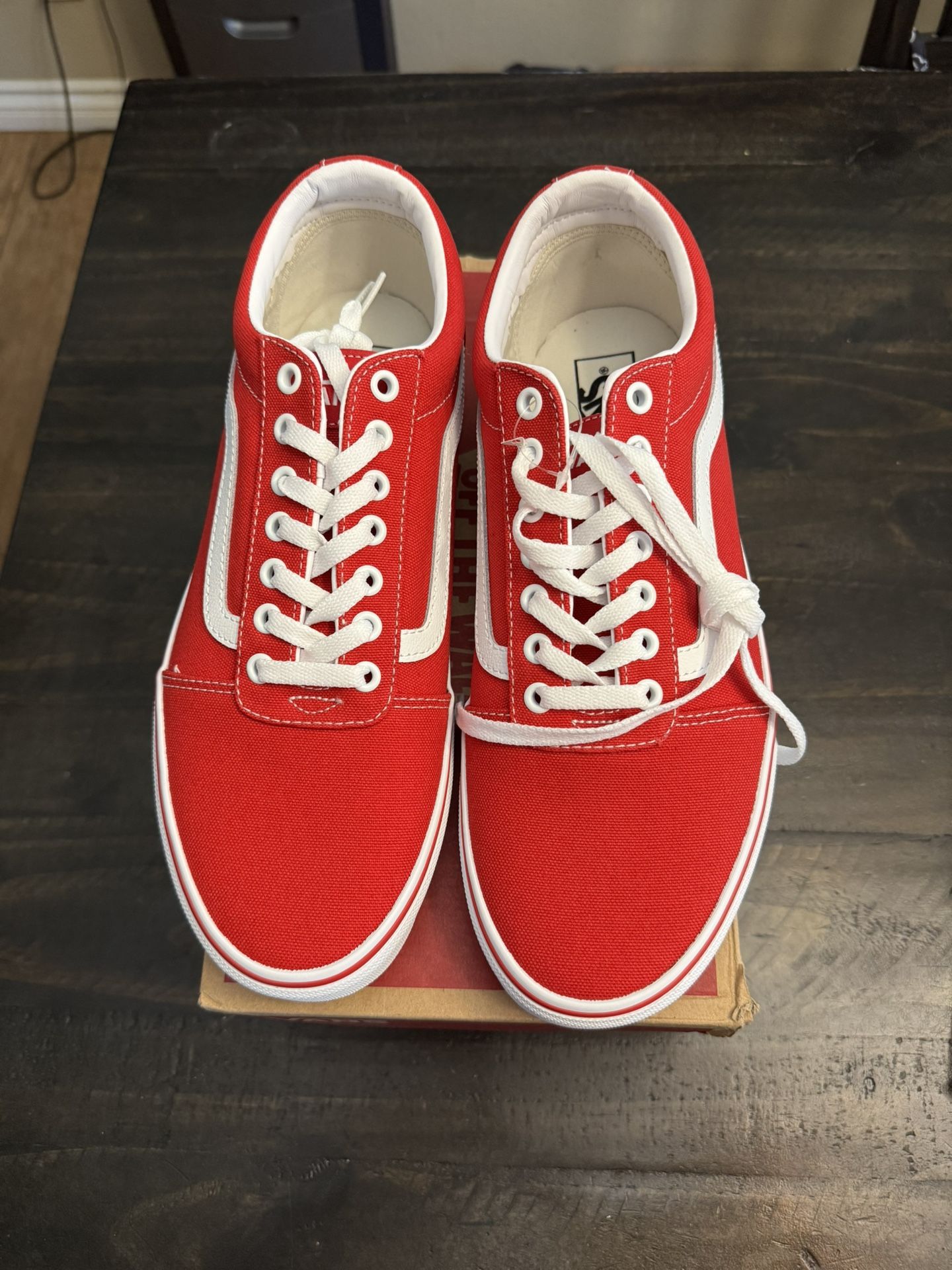 Vans Size 10.5 (red)