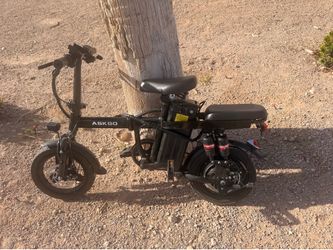 Ask go e-bike color black