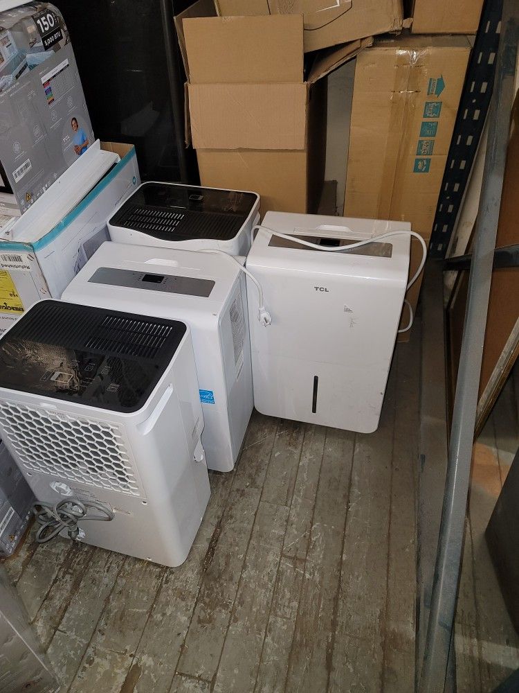 Brand New 50-pints Dehumidifiers All New $180 Each