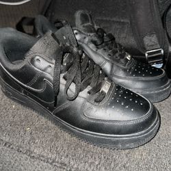 Black Air Force 1s 