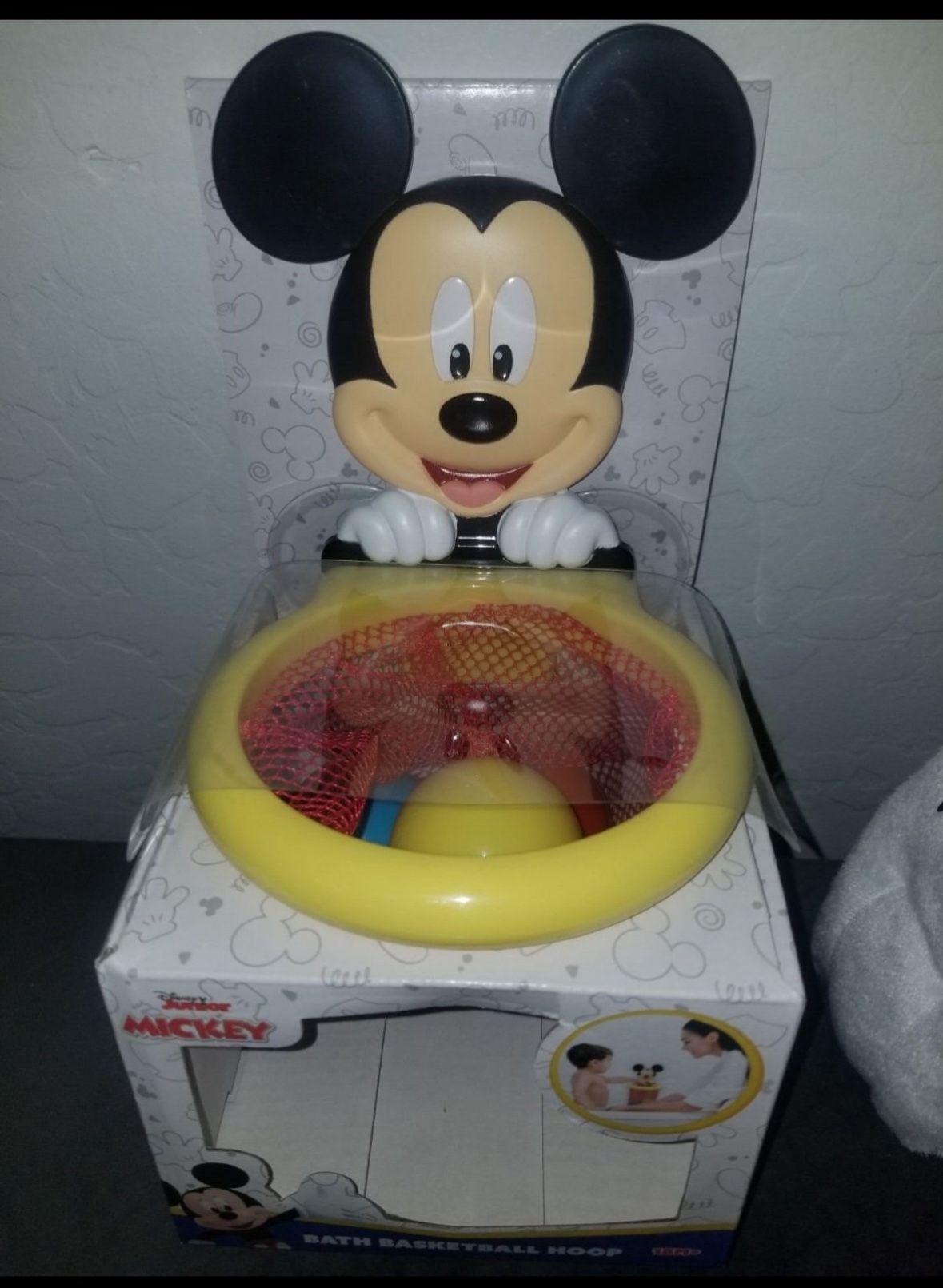 New Disney Mickey Mouse Baby Toy Basketball Hoop Bath toy