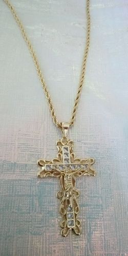 Gold plated / chain 24"