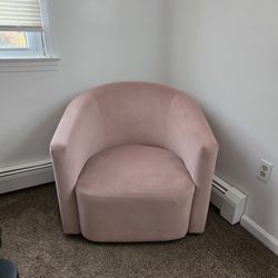 Pink Armchair, Single Sofa
