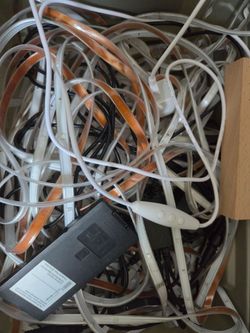 Box of led lights