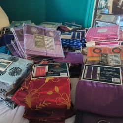 All Kinds And Lots Of Curtains And Sheers New In Package 