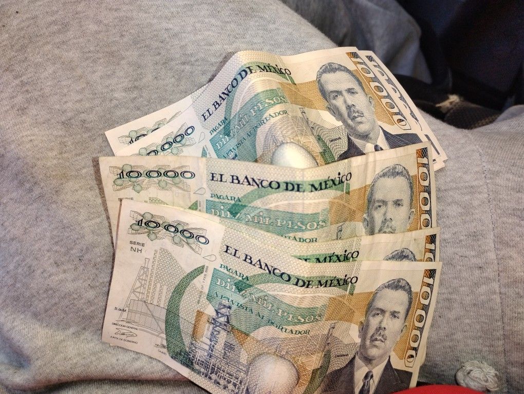 Pesos From 1988. 