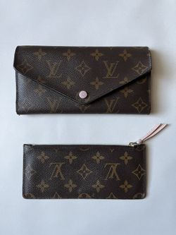 Authentic Louis Vuitton Monogram Josephine Wallet With Removable Coin Purse