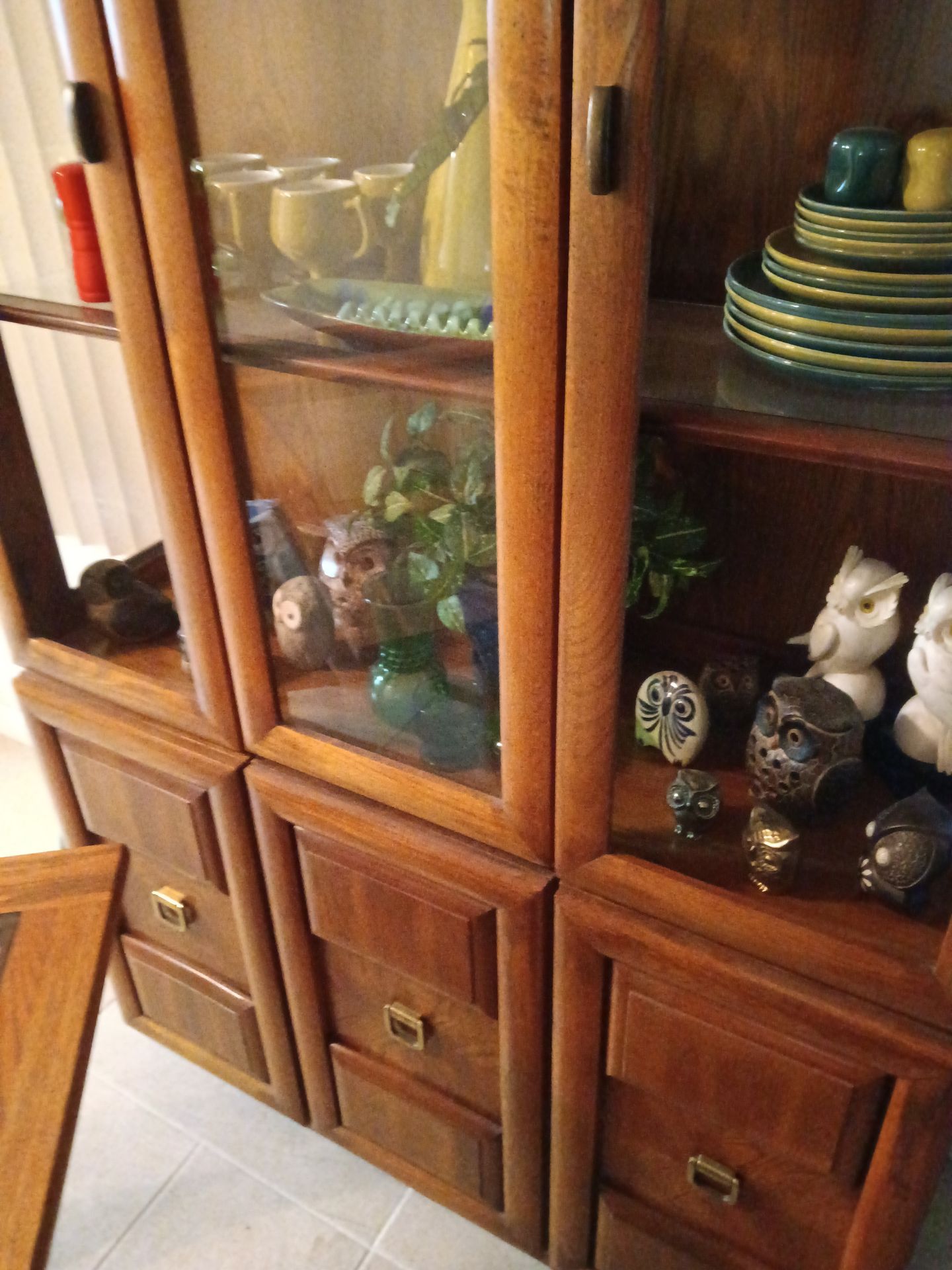 MCM Boho Dining Set 6 Chairs