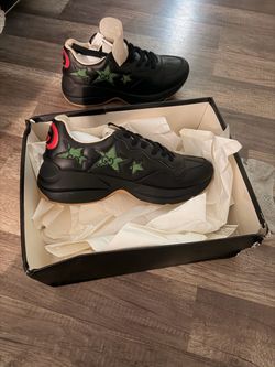 Gucci Rhyton Star Sneakers Black
