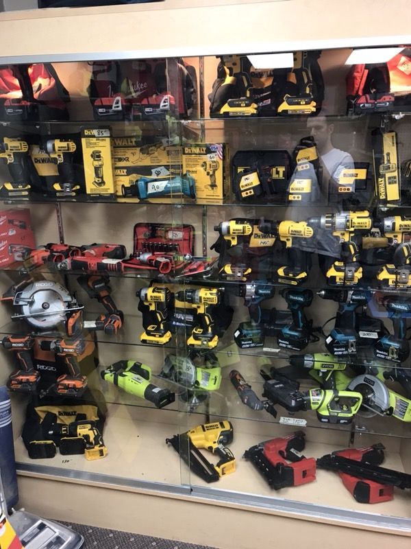 Power Tools and Hardware - Milwaukee, Dewalt, Ridgid, Ryobi, etc