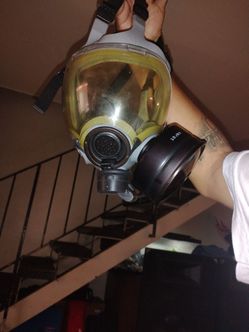 Navy gas mask