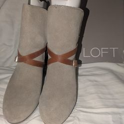 Ann Taylor Loft Ankle Boots