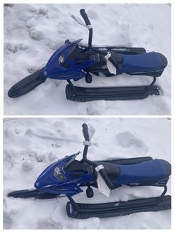 Kids Snow Sleds With Steering Wheel And Breaks $60 Each FIRM 