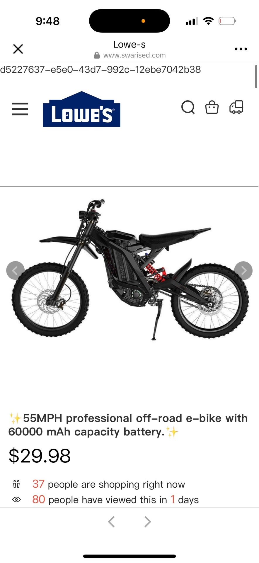 just want an e bike struggling on money… if you live near st charles lmk