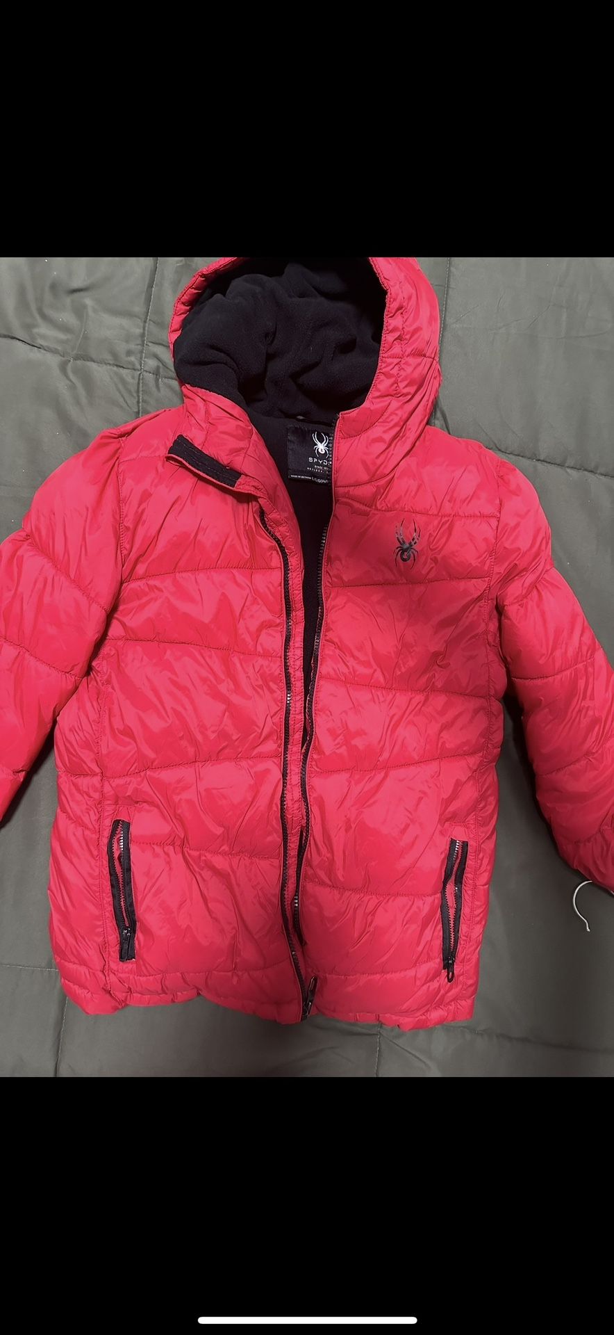 Spyder Vibrant Red Quilted Jacket