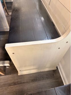 Bench for table