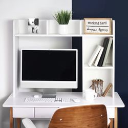 GlossyEnd Desk Bookshelf 
