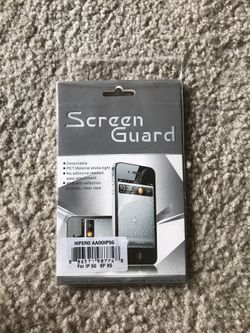 PET screen protector for iPhone 5s (pack of 4) 