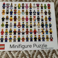 New Lego Minifigure Puzzle
