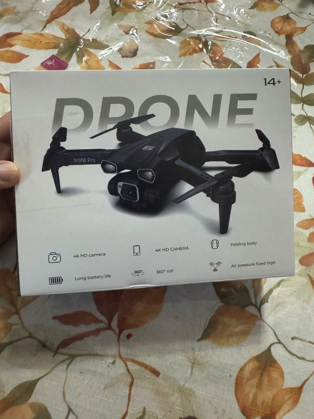 Multicolour The New H66 Drone 4K Profesional Hd Camera Drones Long Folding Remote Control Aircraft
