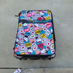 Hello Kitty Loungefly Luggage Rare 