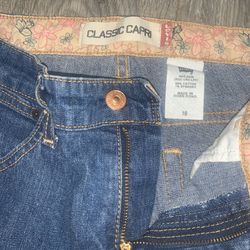Levi’s classic capris sz 10 stretchy