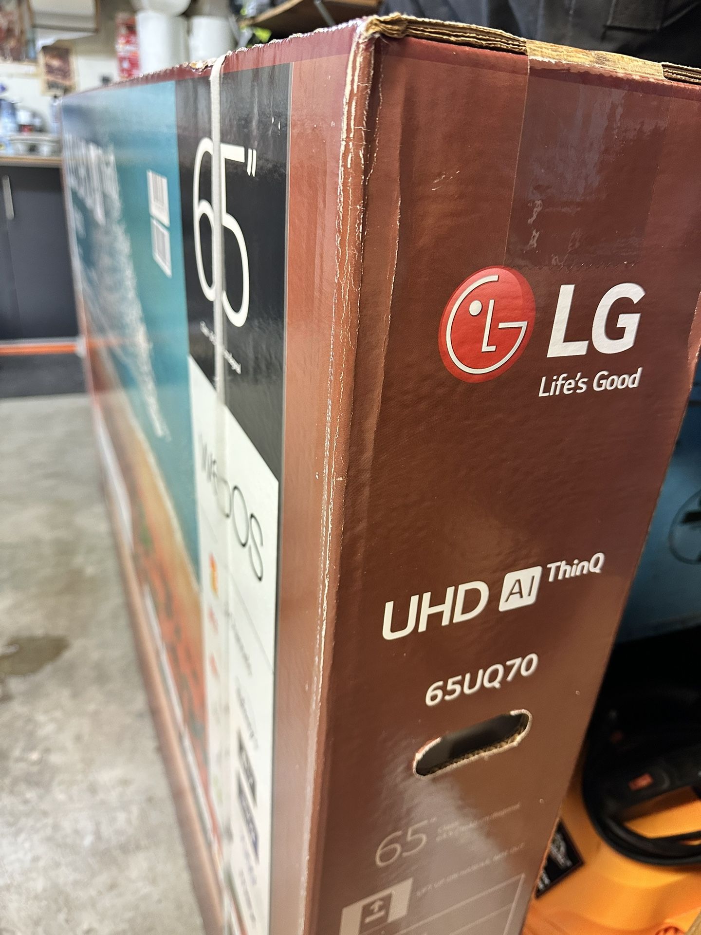 LG 65 Inch Sealed 4k UHD Smart ThinQ TV