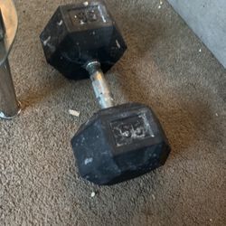 55lbs Dumbbell 