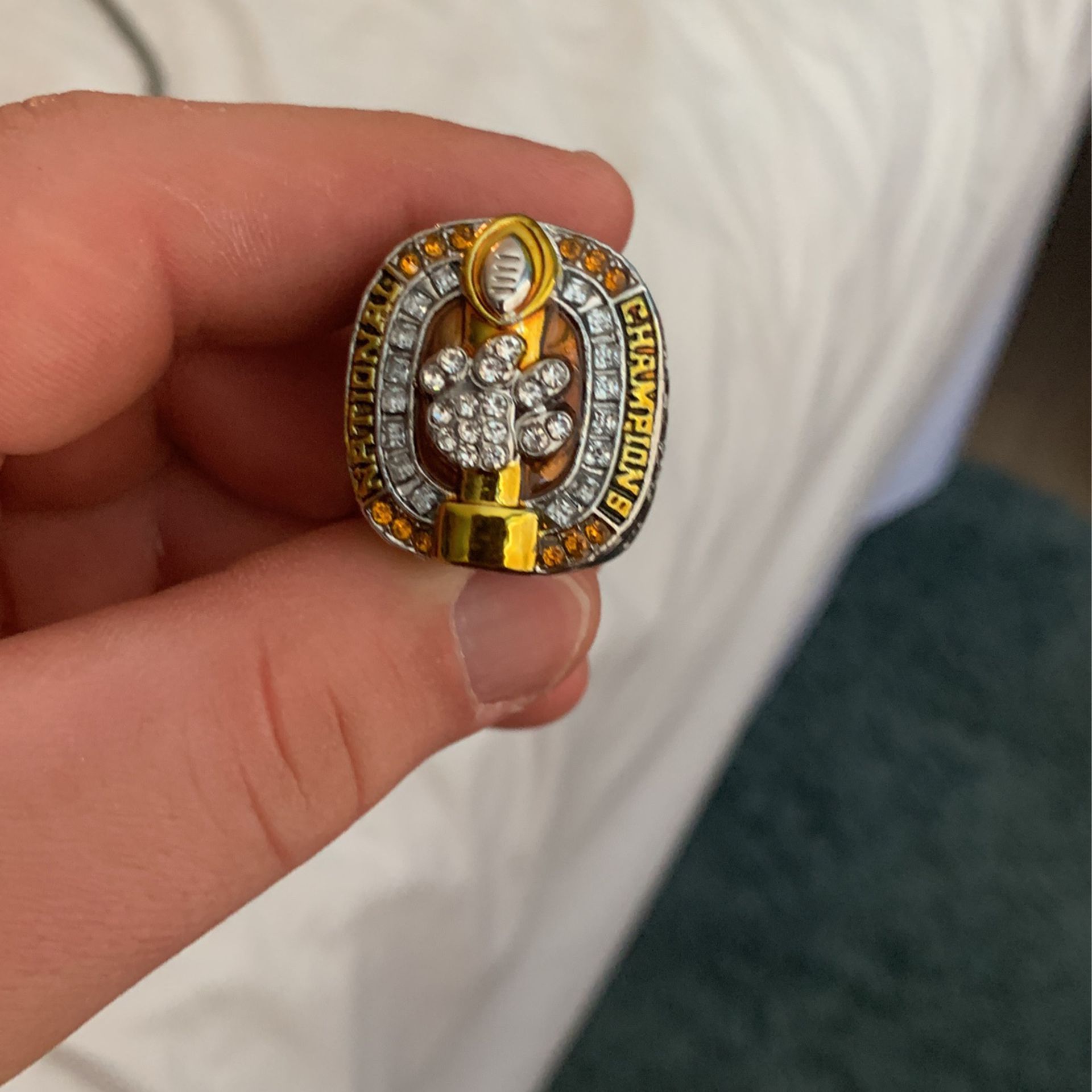 Clemson Tigers national champions ring