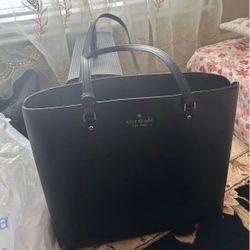 Kate spade black Tote Bag