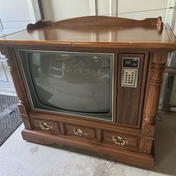 Vintage Zenith TV Floor Model