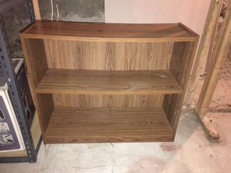 Wood bookcase