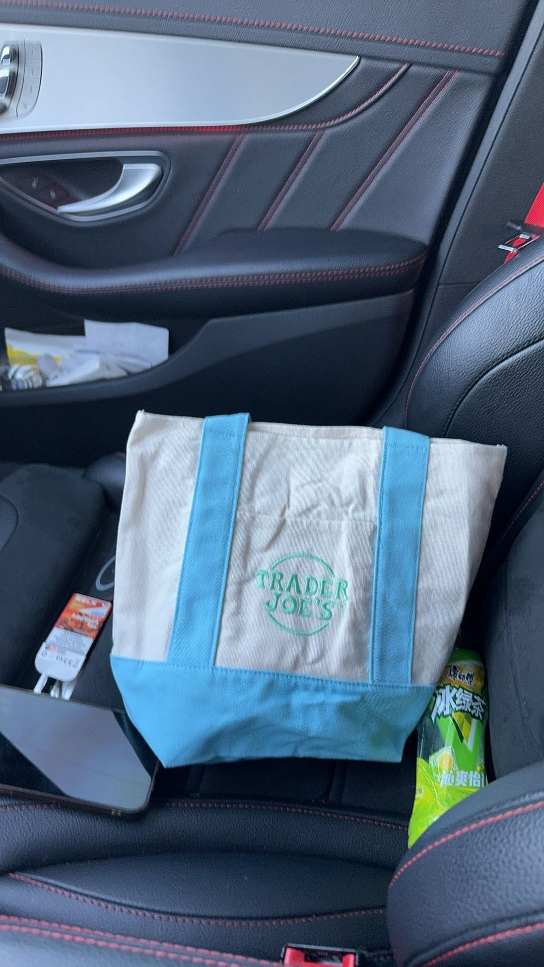 Trader Joe's Pastel Mini Canvas Tote Bags 2025 LIMITED EDITION NWT - LOT OF 4 💕